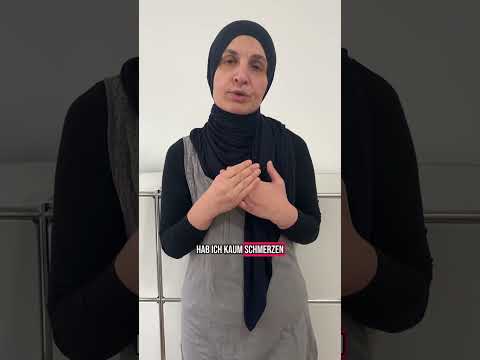 Video-Testimonial einer Patientin / eines Patienten